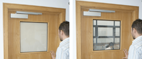 Switchable Door Vision Panel Switchable Door Vision Panel