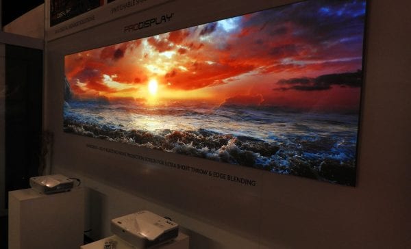 UST Front Projection Sunscreen - HD Edge Blending Projection solution UST Front Projection Sunscreen - HD Edge Blending Projection solution