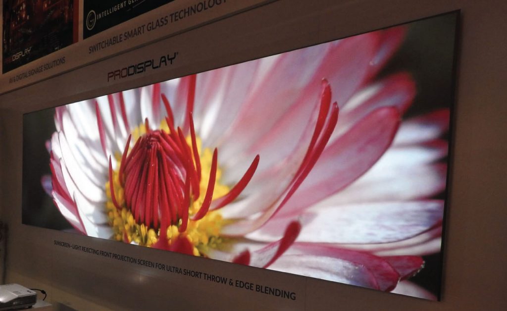 ambient light rejection alr screen projection screen universities