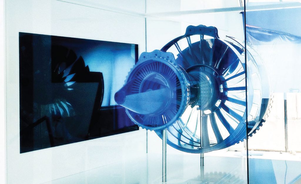 transparent lcd display trade shows