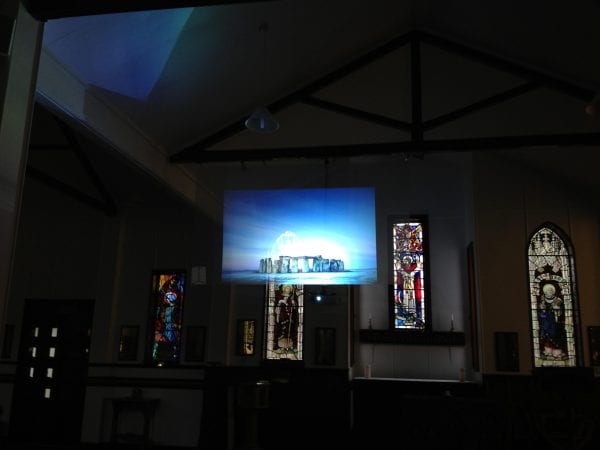 Clearview Holographic Effect Rear Projection offers an invisible screen that looks great as part of a wide variety of displays Clearview Holographic Effect Rear Projection offers an invisible screen that looks great as part of a wide variety of displays